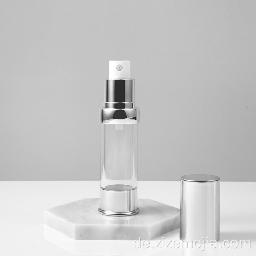 Kleine 15ml Goldspray Airless-Flasche für Kosmetik